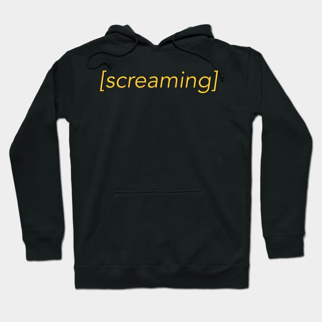 Screaming Hoodie by clownshop